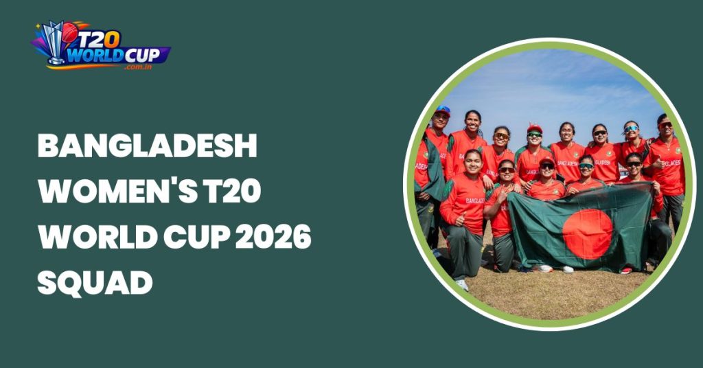 Bangladesh Women's T20 World Cup 2026 squad