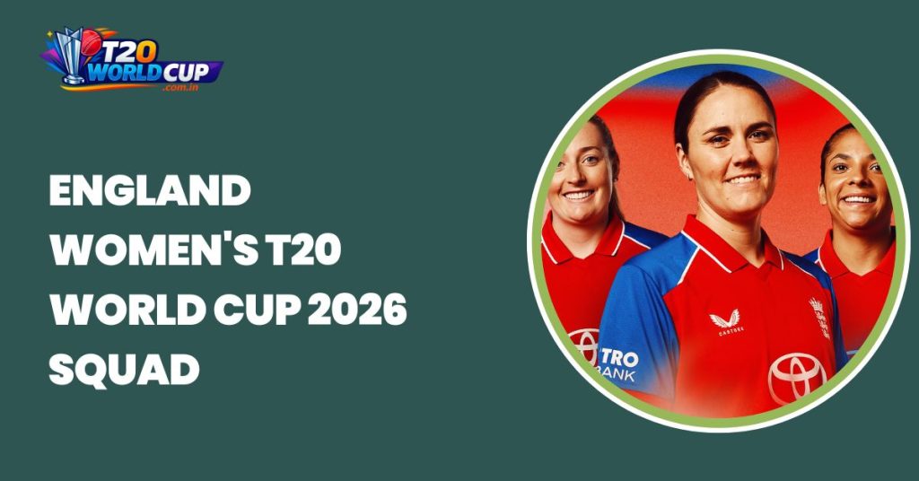 England Women's T20 World Cup 2026 squad