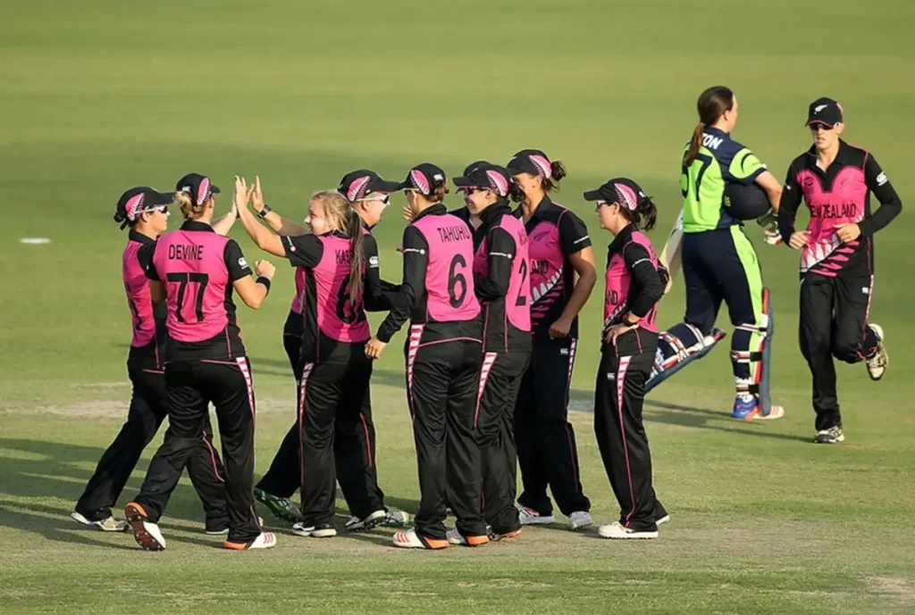 NZ W beat IRE W by 93 Runs NZ W beat IRE W by 93 Runs