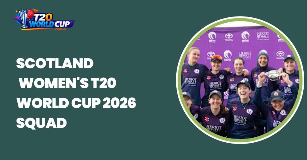 Scotland Women's T20 World Cup 2026 squad